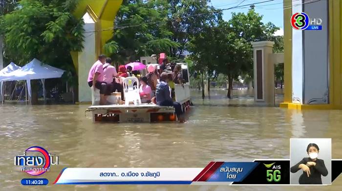 น้ำท่วมชัยภูมิ