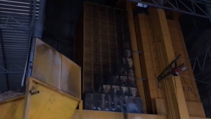 ไฟไหม้โรงงานข้าวโพด