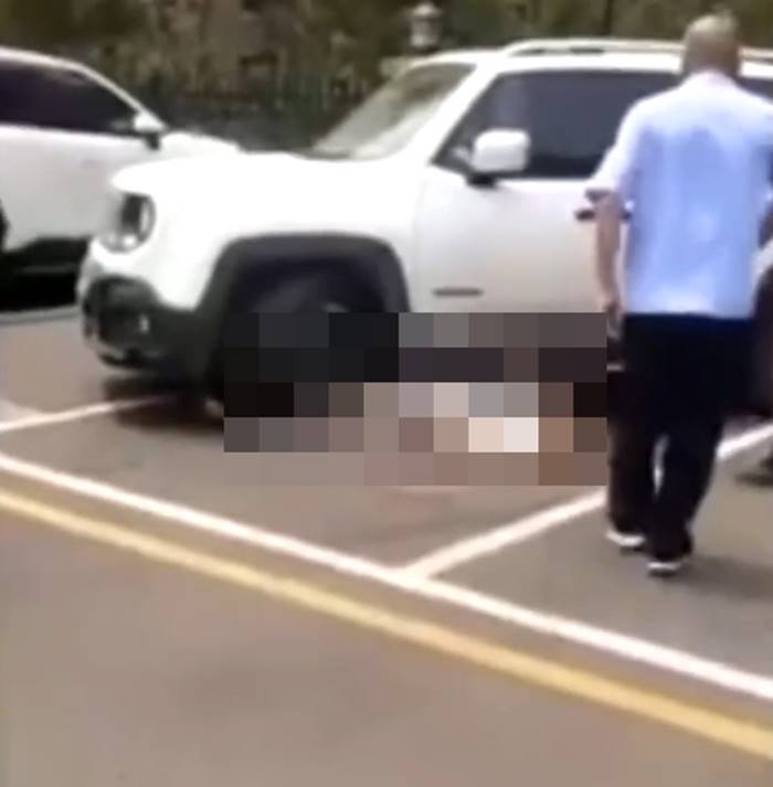 รถเหยียบคน