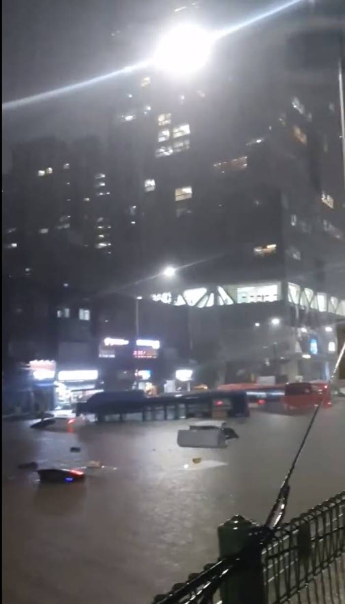 เกาหลีใต้น้ำท่วม