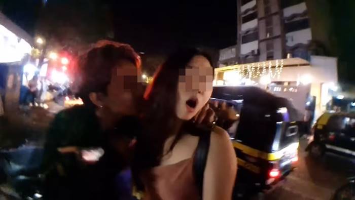 ลวนลามผู้หญิง