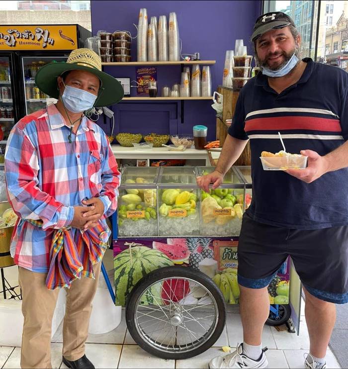 รถเข็นผลไม้