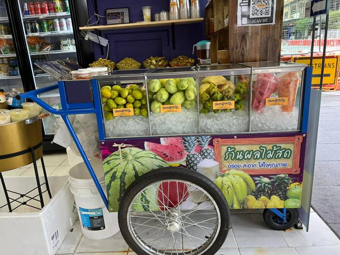 รถเข็นผลไม้