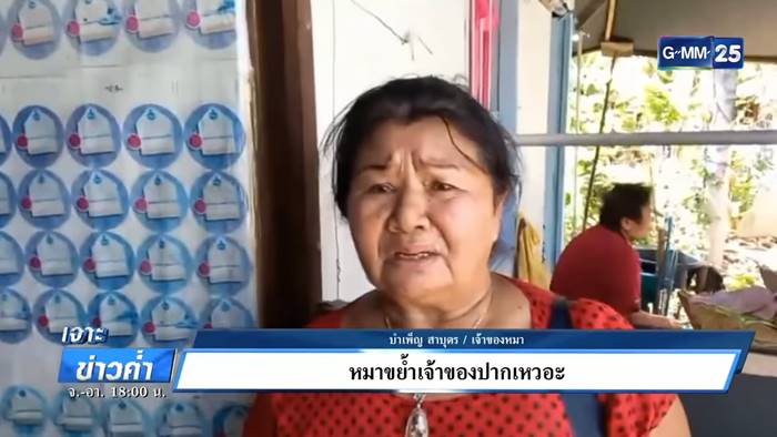 หมากัดปาก