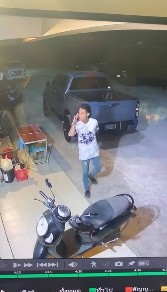 ขโมยมอเตอร์ไซค์