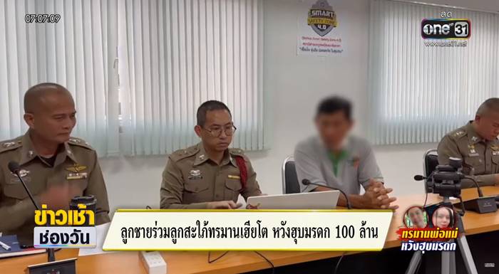 ลูกชายขังพ่อแม่