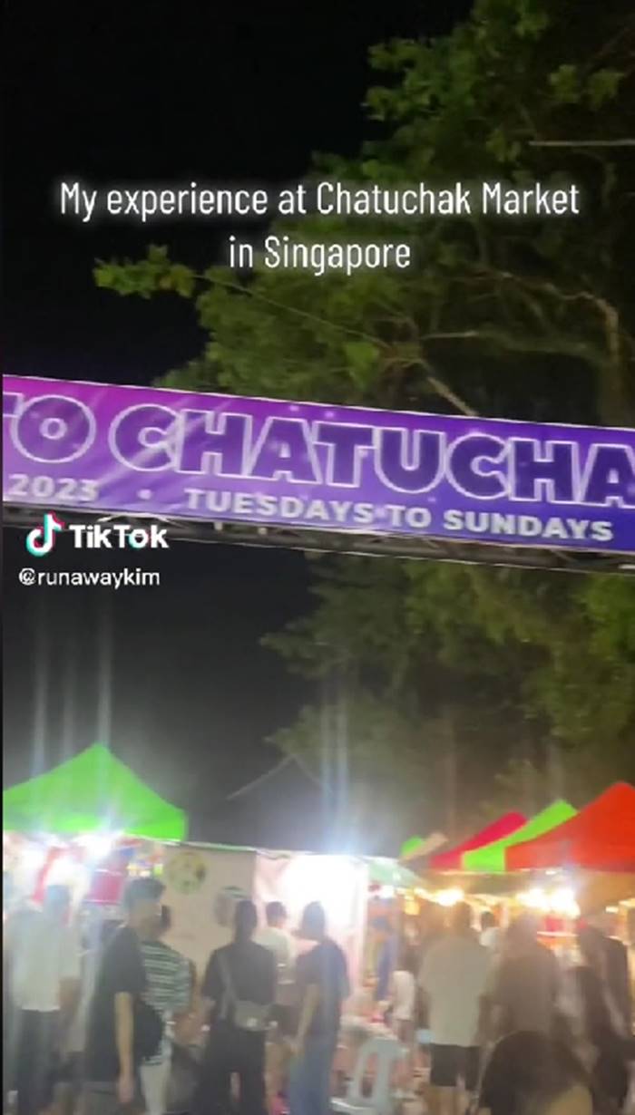 จตุจักร, ตลาดนัด, สิงคโปร์