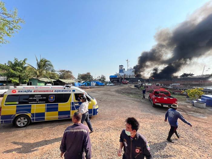 เรือบรรทุกน้ำมันระเบิด