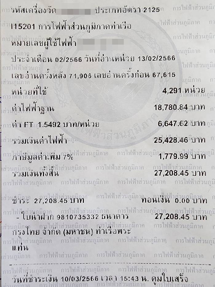 ค่าไฟแพง