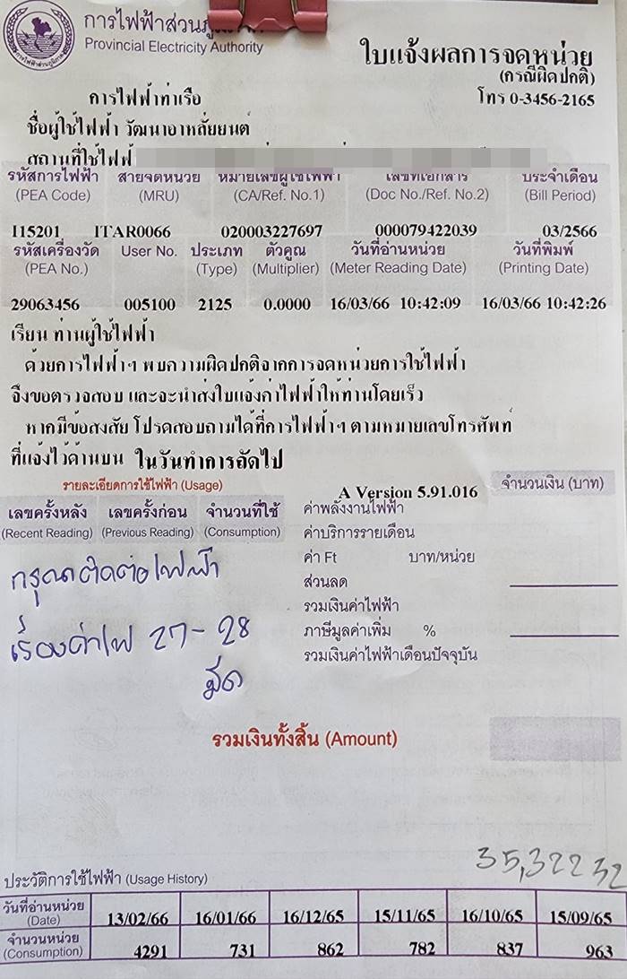 ค่าไฟแพง