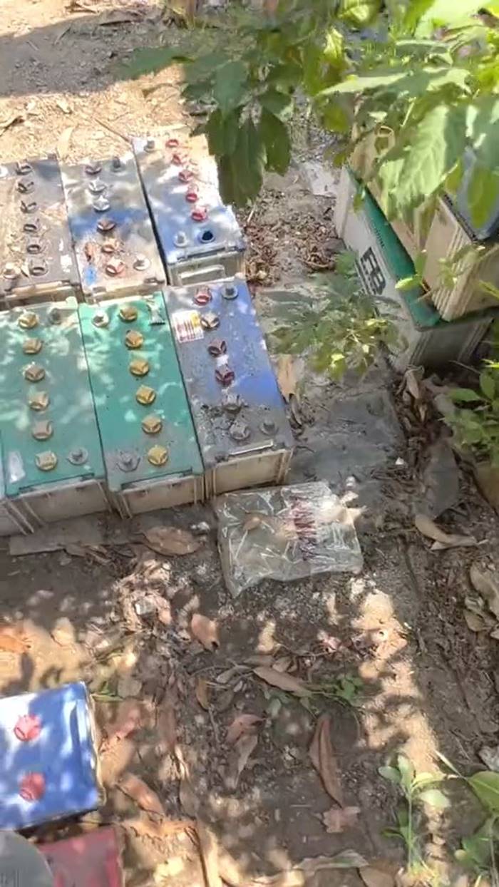 แบตเตอรี่เก่า