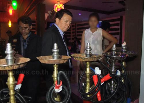 สั่งจับมอระกู่ในสถานบันเทิง ขู่ถอนใบอนุญาตทันที