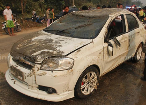 อุบัติเหตุสลด รถเก๋งตกคลองชลประทาน 2 แม่ลูกจมน้ำดับคู่