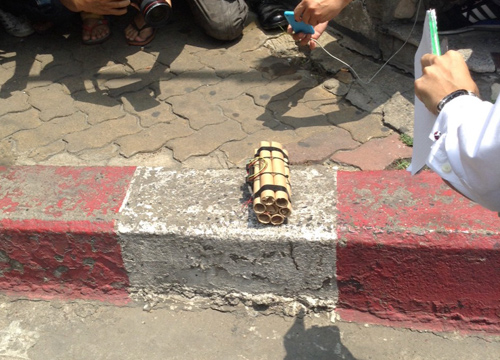 พบระเบิดปลอม ซ.พัฒนาการ 65 คาดป่วนรับวัน April Fool's Day