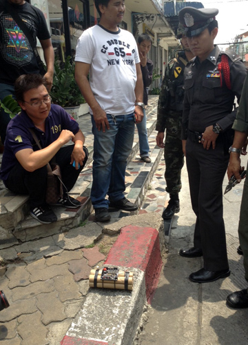 พบระเบิดปลอม ซ.พัฒนาการ 65 คาดป่วนรับวัน April Fool's Day