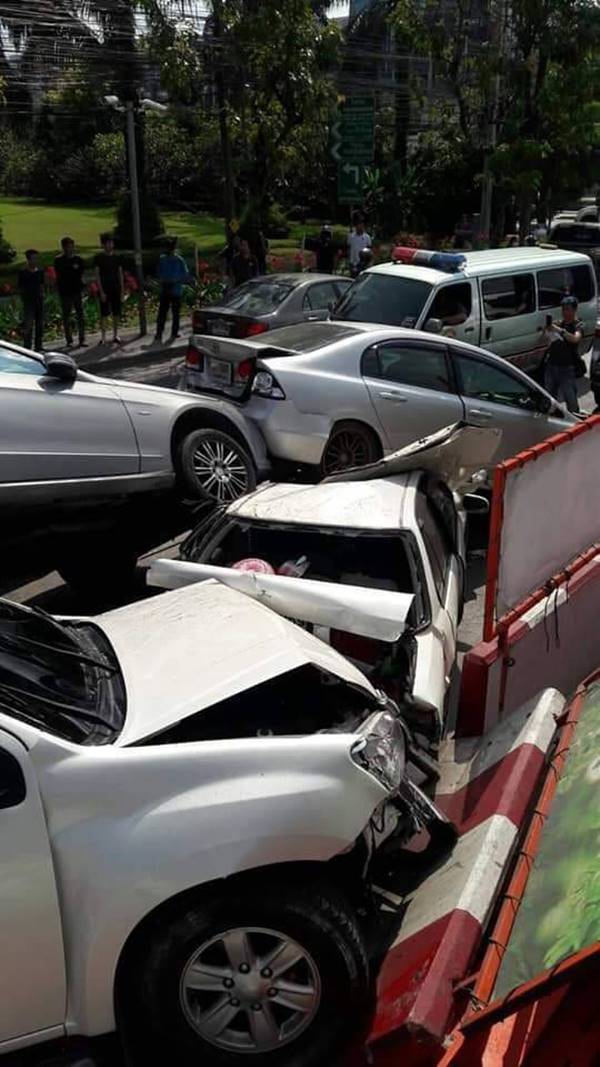 10 ล้อเบรกแตก