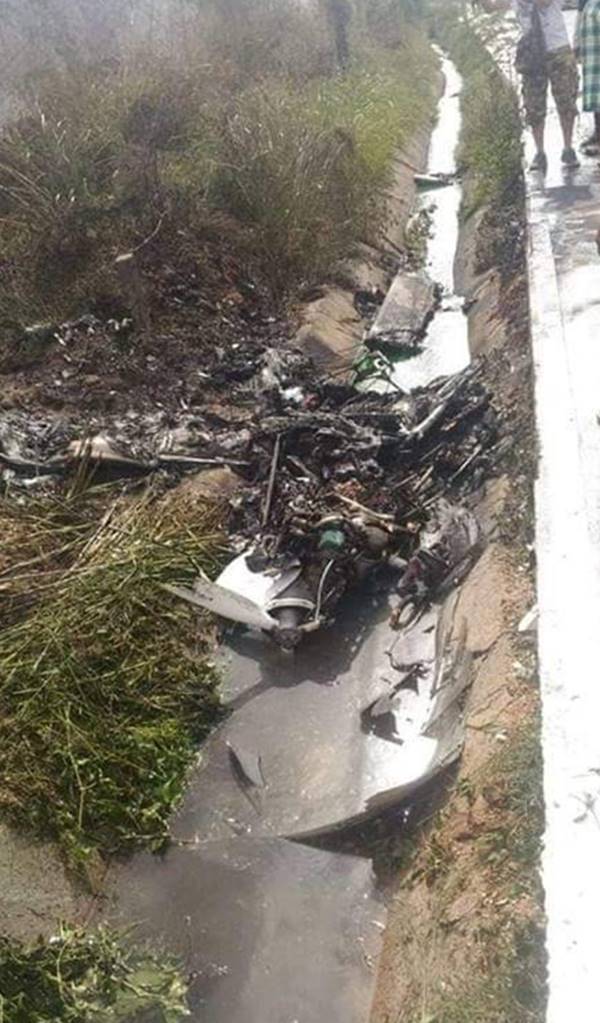 เครื่องบินเล็กตกที่สนามบินเกษตรศาสตร์