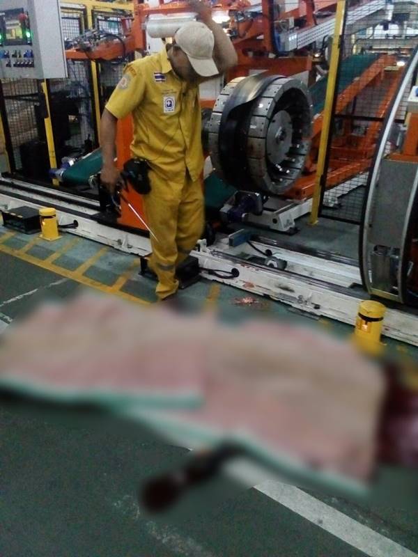 อุบัติเหตุเครื่องจักร