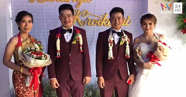 น้องชายแต่งหลอกกับเพื่อนเจ้าสาว