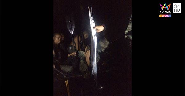 ทหารเรือถูกปลาเต็กเล้งพุ่งแทงคอดับ