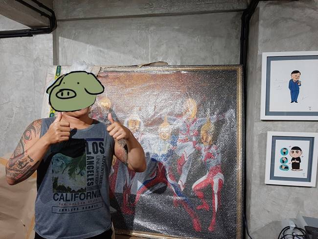 ประมูลภาพ พระอุลตร้าแมน