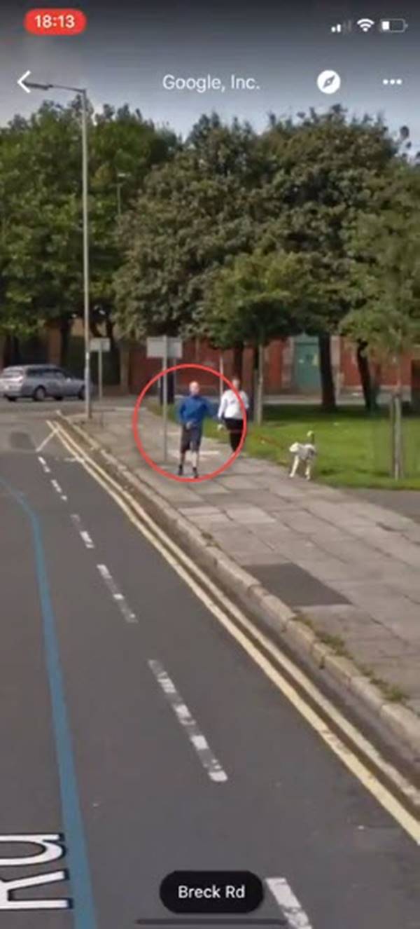 หนุ่มห่ามควักกระปู๋โชว์รถกูเกิล 