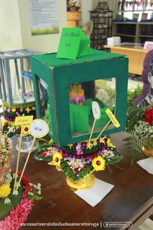 พานไหว้ครูล้อการเมือง