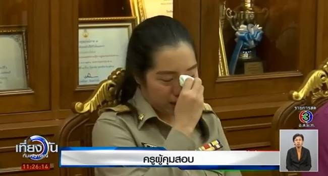 แก๊งงานบวชบุกห้องสอบ