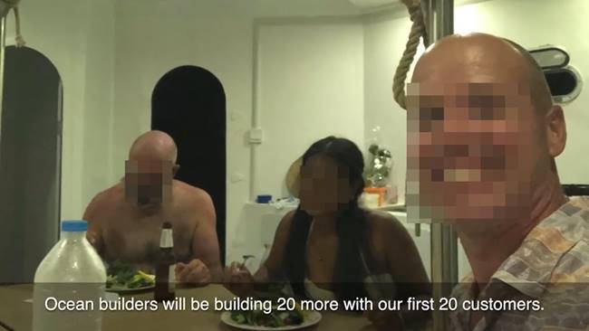 สร้างบ้านลอยน้ำนอกฝั่งภูเก็ต