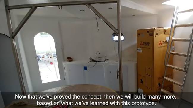 สร้างบ้านลอยน้ำนอกฝั่งภูเก็ต