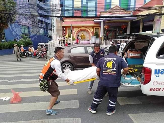 รถชนคนตาย