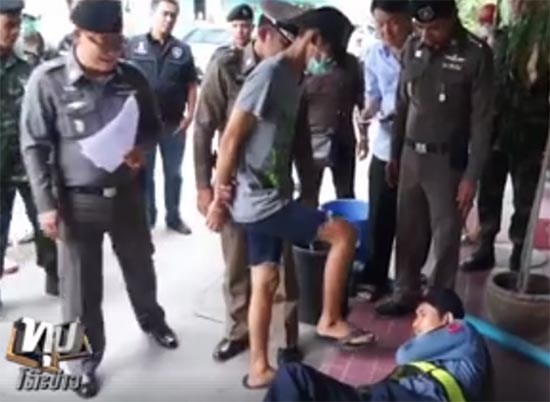 เผยโฉม 8 โจ๋รุมทำร้าย รปภ. แขนพิการ ชี้ ทำไปเพราะเข้าใจว่าจะดูแฟนสาวฉี่