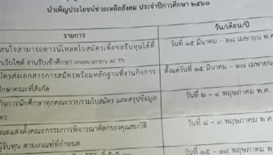 แม่ร้อง ! ลูกชายชวดทุนมหาวิทยาลัย เพราะไปรษณีย์ส่ง จม. ช้าไป 49 วัน