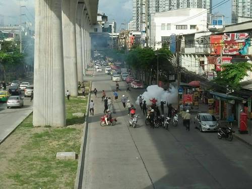 นักเรียนอาชีวะเปิดศึก