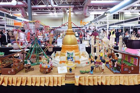 คนไทยคว้ารางวัลเพียบในงานประกวดเค้กนานาชาติ