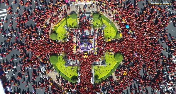 รำบวงสรวงฉลอง 125 ปี เมืองอุดรธานี