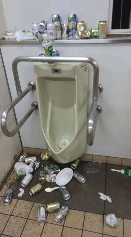 สุดเพลียใจ...งานไทย เฟสติวัล ที่ญี่ปุ่น หลังจบงานขยะเพียบ สกปรกสุดขีด  