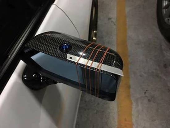 เพจแต่งรถโชว์ติดใบมีดกระจกมองข้าง แก้เผ็ดคนเดินชน ถามรู้ไหมมันติดตั้งยาก 