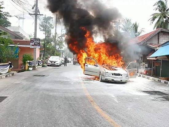 คุณหมอเจ้าของเก๋งไฟไหม้ลั่นจะฟ้อง คสช.