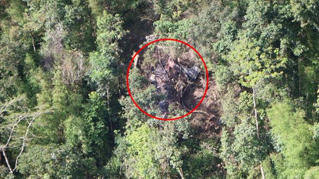 เครื่องบินตกที่แม่ฮ่องสอน