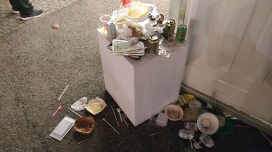 สุดเพลียใจ...งานไทย เฟสติวัล ที่ญี่ปุ่น หลังจบงานขยะเพียบ สกปรกสุดขีด  