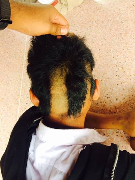 ครูโพสต์ภาพกล้อนผมนักเรียน ชาวเน็ตซัด ทำเพื่ออะไร