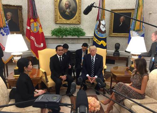 โดนัลด์ ทรัมป์ ชวน บิ๊กตู่ 