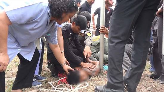 หนุ่มคลั่งปีนเสาไฟฟ้า บอก 