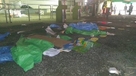 สุดเพลียใจ...งานไทย เฟสติวัล ที่ญี่ปุ่น หลังจบงานขยะเพียบ สกปรกสุดขีด  