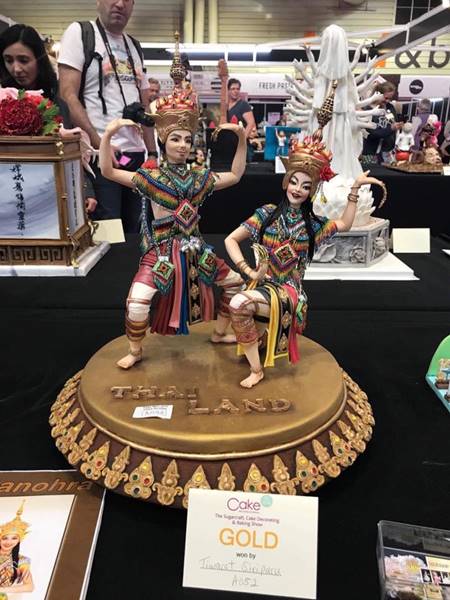 คนไทยคว้ารางวัลเพียบในงานประกวดเค้กนานาชาติ