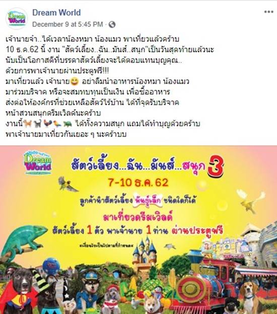  ขี่ม้าไปดรีมเวิลด์