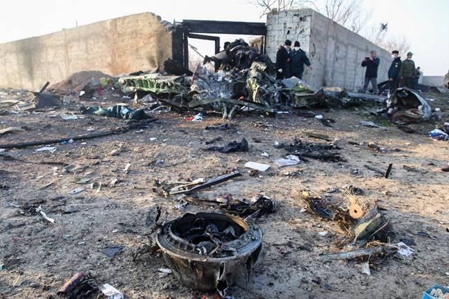 เครื่องบินยูเครนตก