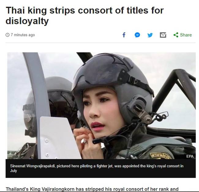 ถอดยศเจ้าคุณพระสินีนาฏ พิลาสกัลยาณี