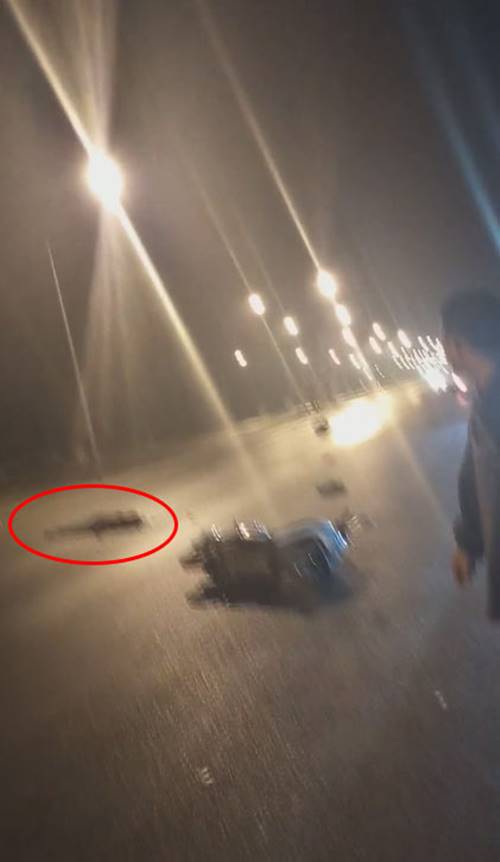 รถพ่วงชนคนตาย